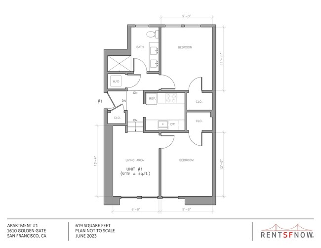 Floorplan - 1610 Golden Gate