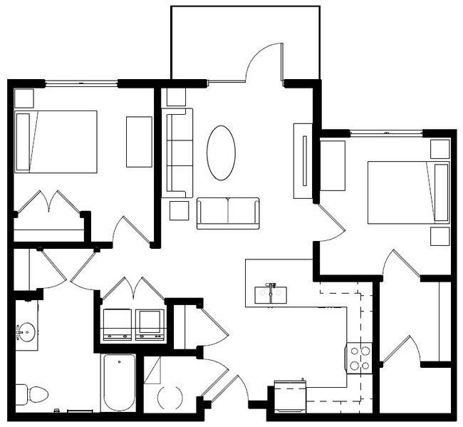 Floorplan - The Pointe on 88th