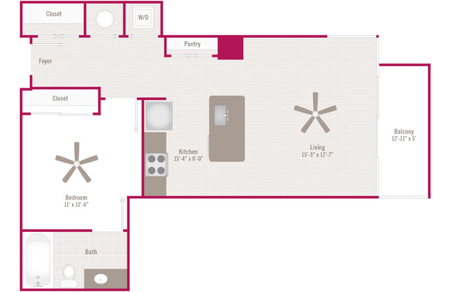 Floorplan - Sixty 11th