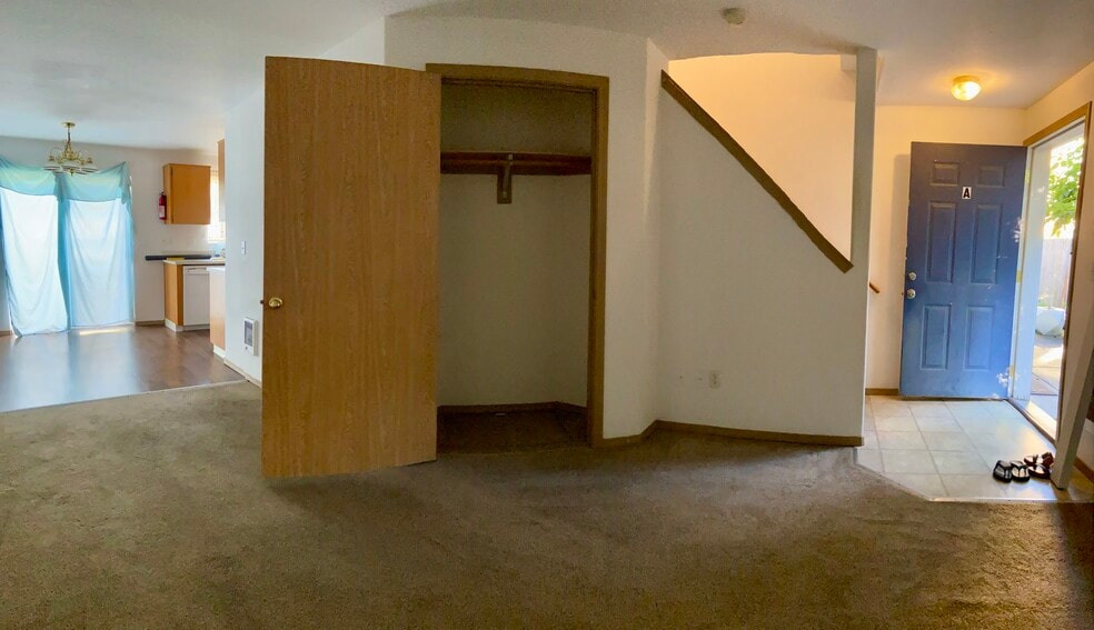 Downstairs closet - 756 NE 92nd Ave