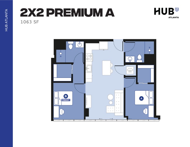 2x2 Premium A - Hub Atlanta