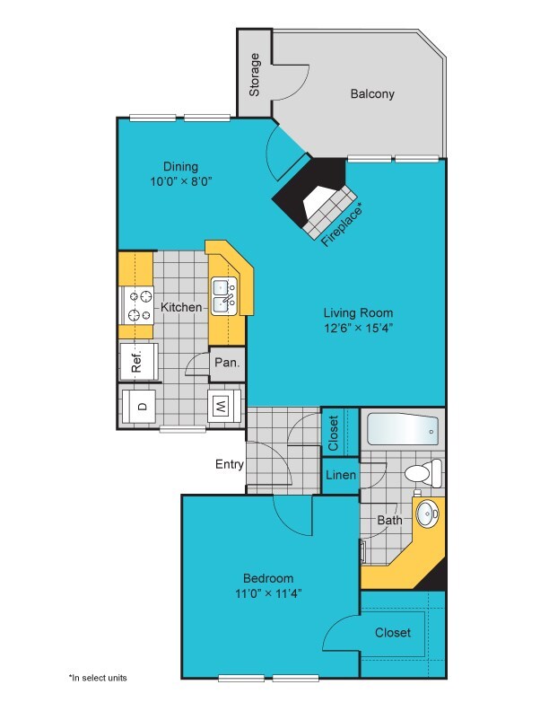 Floorplan - Blair at Bitters