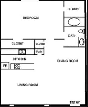 1BR/1BA - Haydens Landing