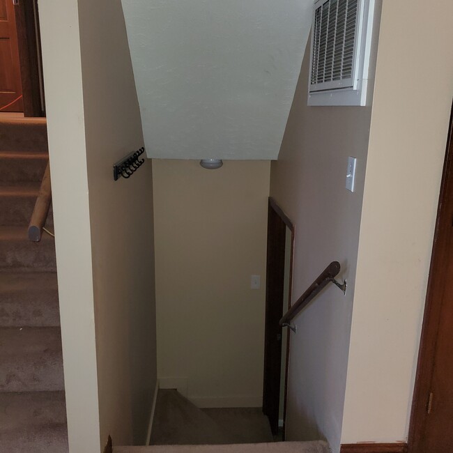 Stairwell down stairs - 1020 W 29th Ter