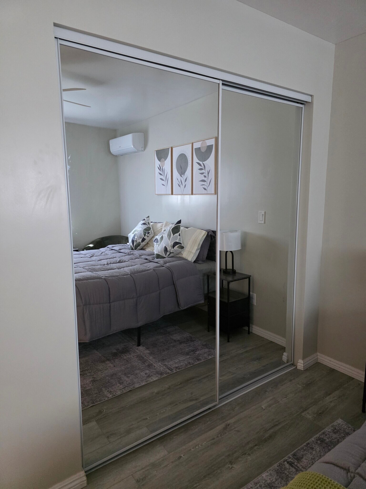 Mirrored closet doors - 20988 Divonne Dr