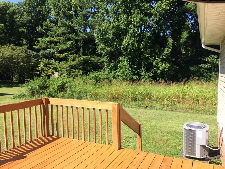 Back porch - 701 Swadley Rd