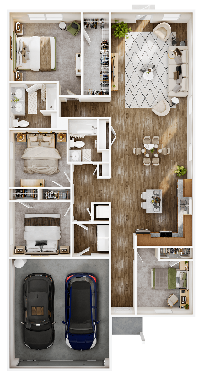 Floorplan - Creekside Terrace