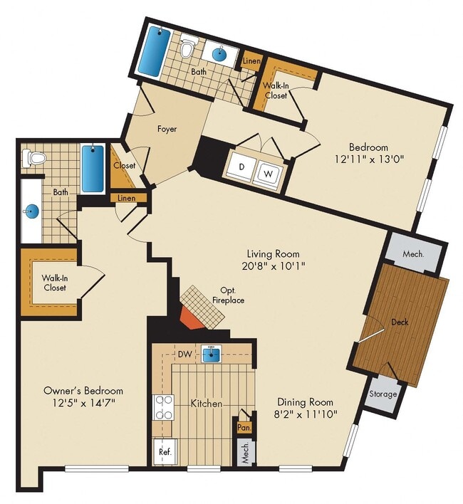 Floorplan - The Courts of Devon