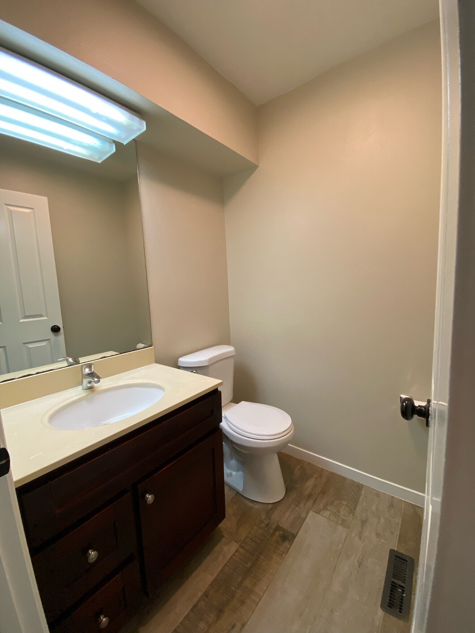 Half bathroom downstairs - 228 Madrone St