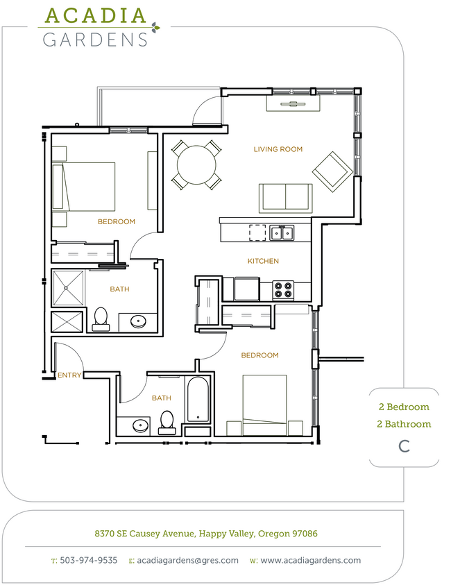 Floorplan - Acadia Gardens