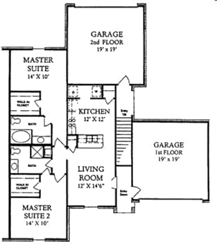 2BR/1.5BA - The Wyndham Apartments
