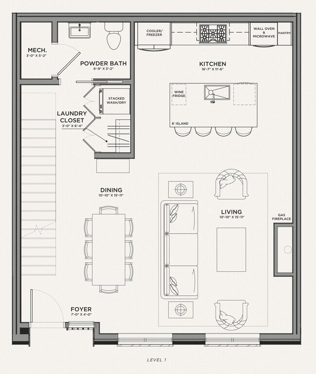 Floorplan - One West Drive