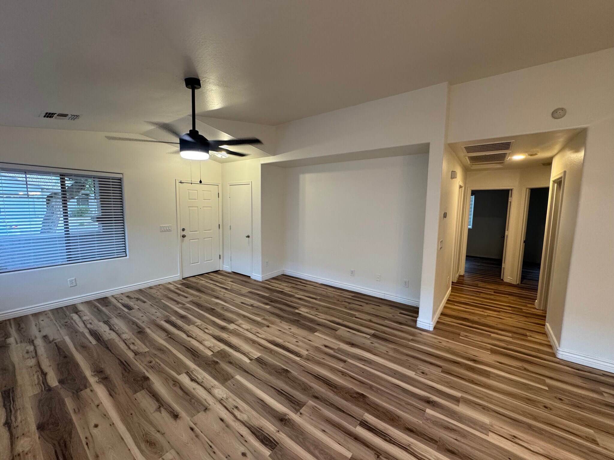 Living room enterainment nook - 2432 W Tamarisk Ave