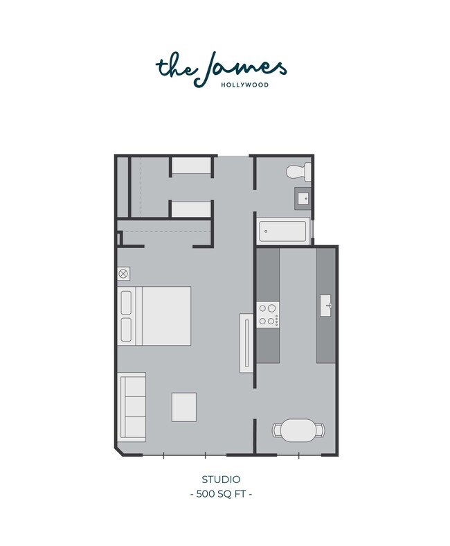 Floorplan - The James Hollywood