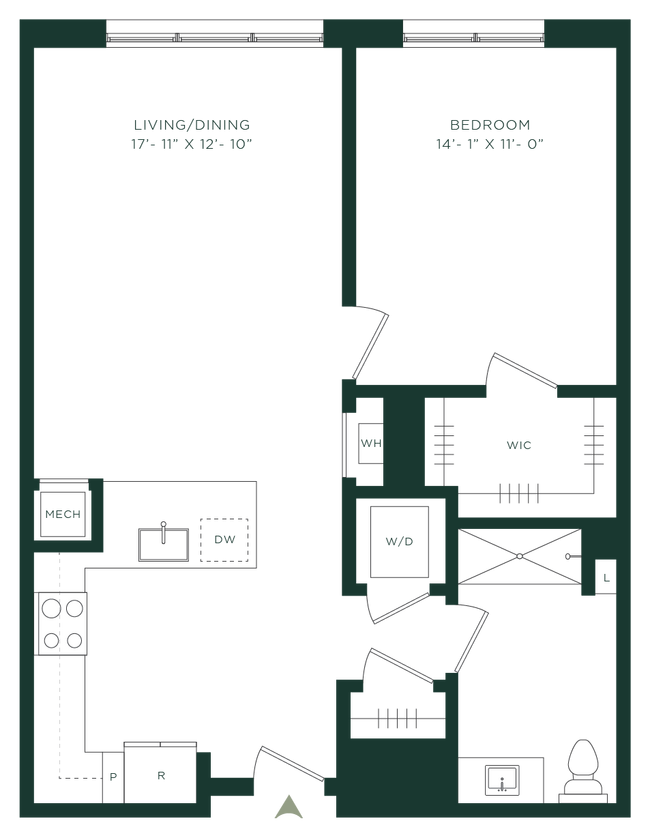 Floorplan - The Pearl at Station Bay