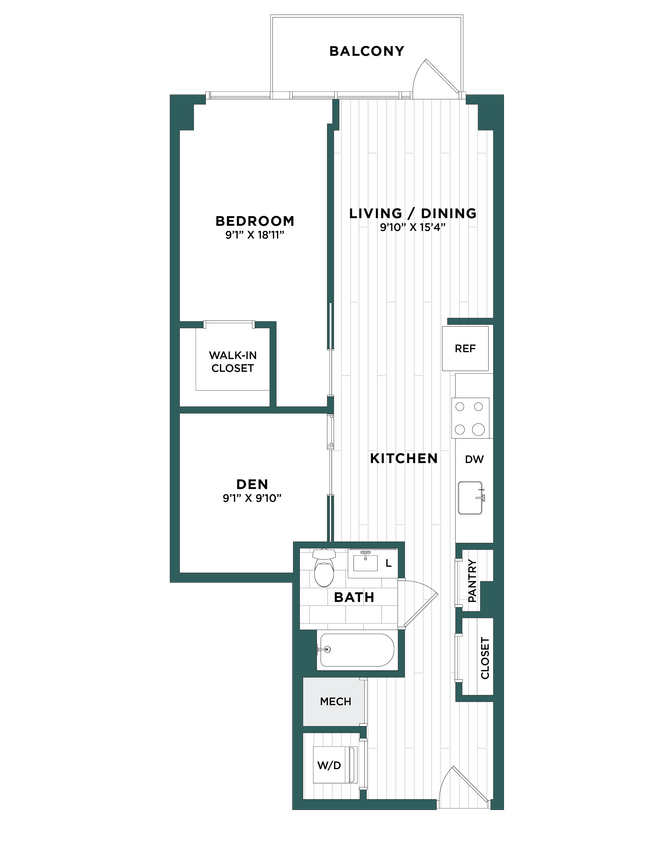 Floorplan - Park + Ford