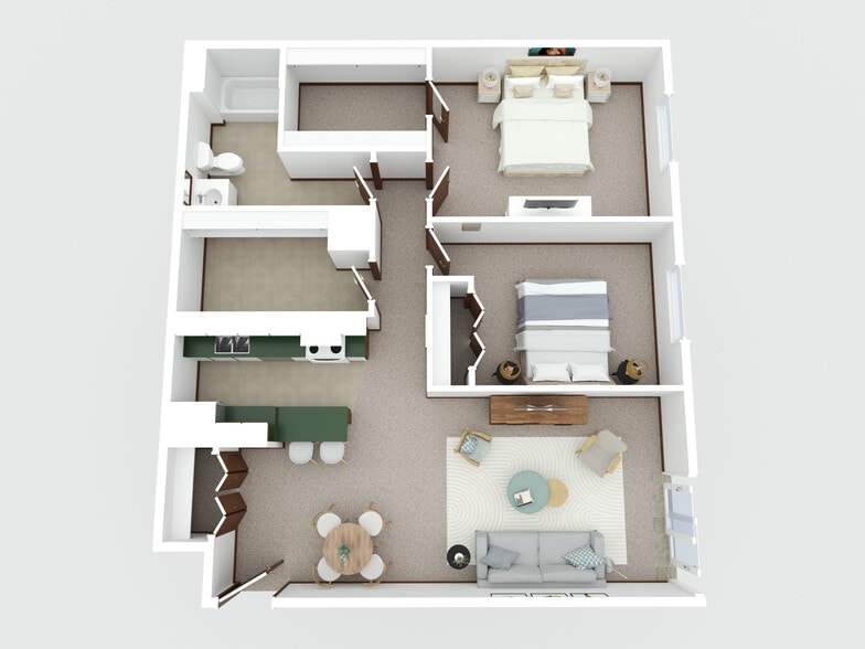 Floorplan - Murdock Apartments