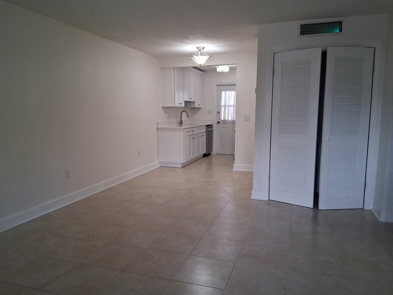 LIVING ROOM TO KITCHEN - 208 Danube Ave