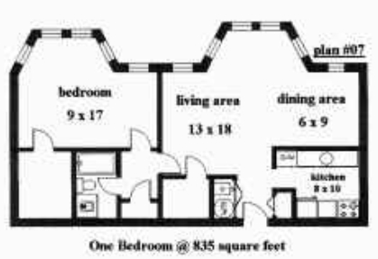 1BR/1BA - Spink