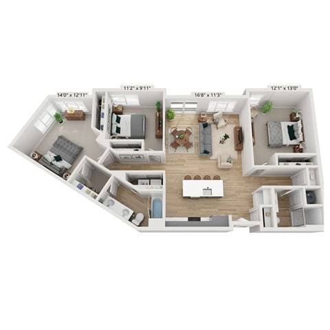 Floorplan - Olivine
