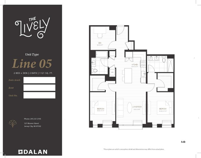 Floorplan - The Lively