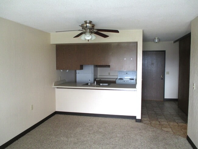 Dining and Living Room - Oakwood Apartments
