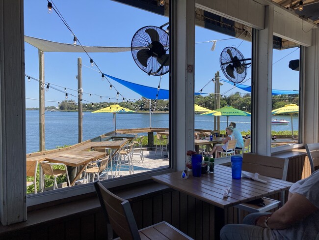 Incredible views from waterfront restaurant next door - 1642 Stickney Point Rd