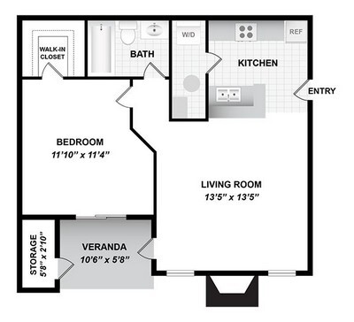 Floorplan - The Pointe at Irving Park