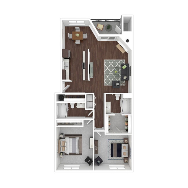 Floorplan - Trellis Apartments