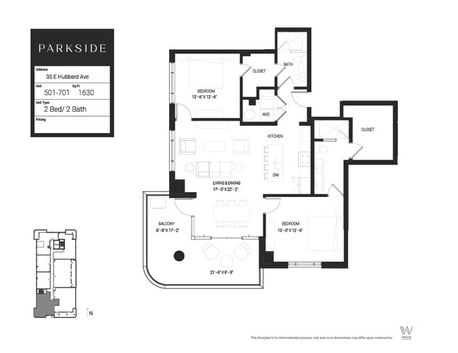 Floorplan - Parkside On Pearl