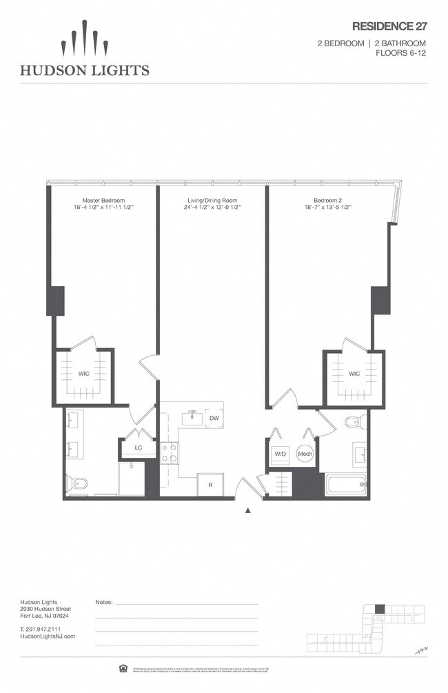 Floorplan - Hudson Lights