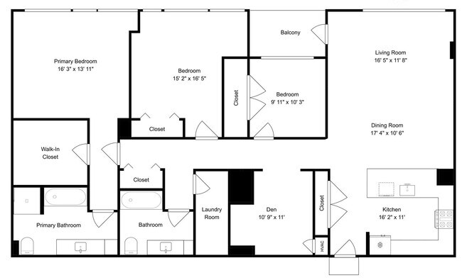 Building Photo - 20th Floor Spacious 3 Bedroom Condo with Den