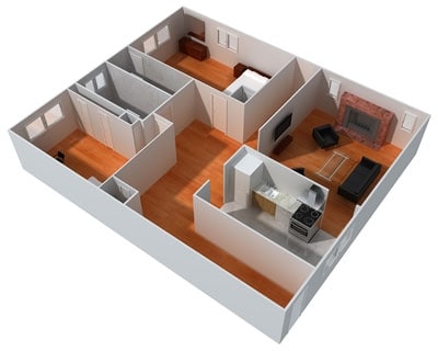 2BR/2BA - Chester Tracey