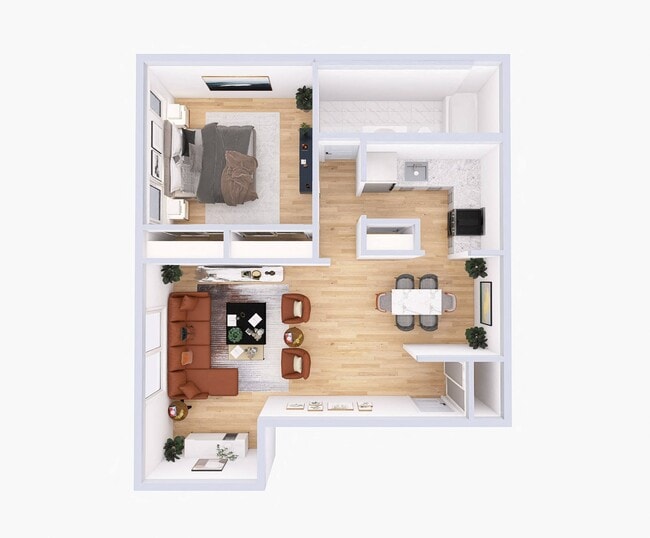 Floorplan - Merrick Place