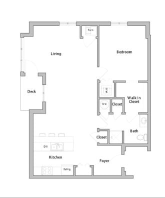 Floorplan - Uptown Brass Apartments