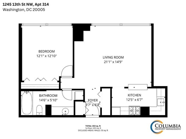 Building Photo - All Utilities Included! Bright Logan Circle 1BR/1BA Condo with Rooftop Views