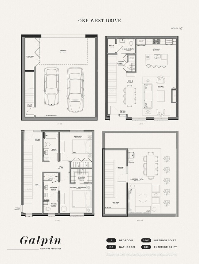 Floorplan - One West Drive