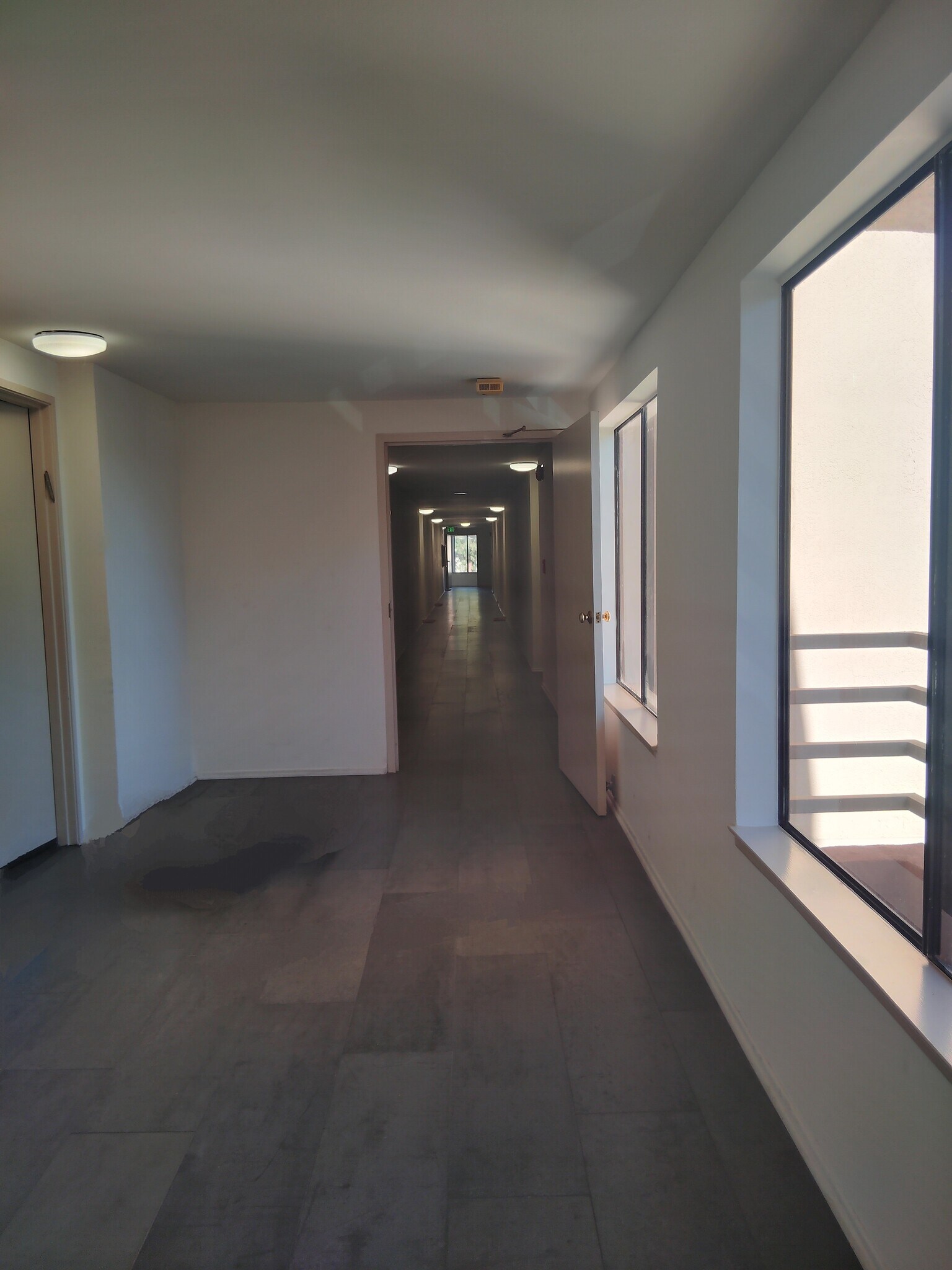 Hallway of condo - 6815 Remmet Ave