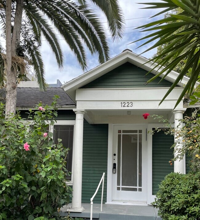 Front entry (inside gate) - 1223 N Orange Grove Ave