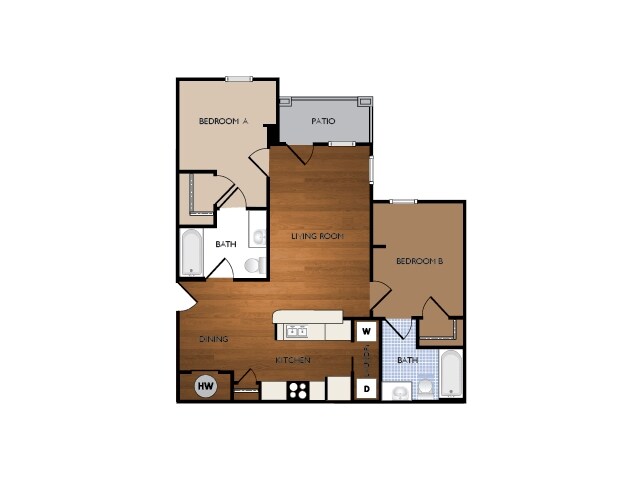 2BR Corporate - Independence Place West Fayetteville