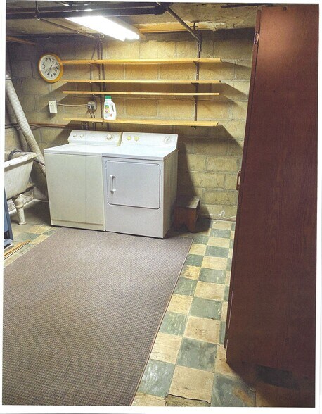 WASHER AND DRYER IN BASEMENT - 95 W 49th St