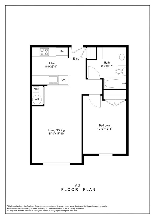 Floorplan - The Village at Slippery Hill Senior Apartments- 62+