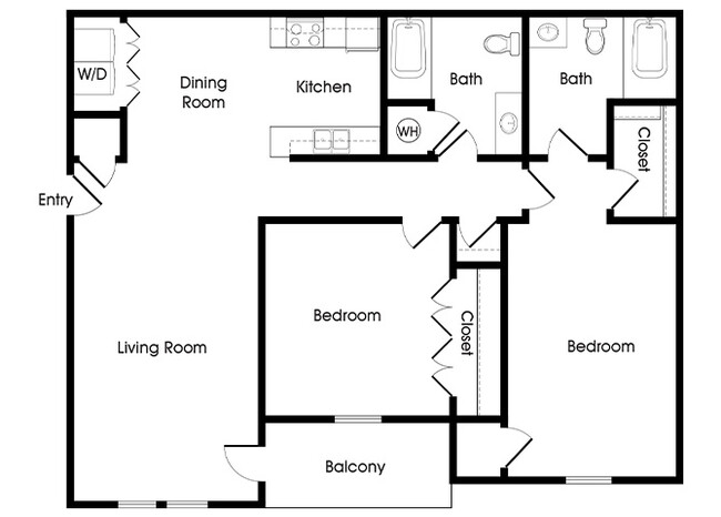 Floorplan - Chroma Park Apartments