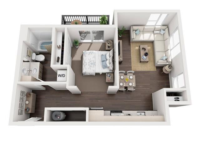 Floorplan - The Main Apartments