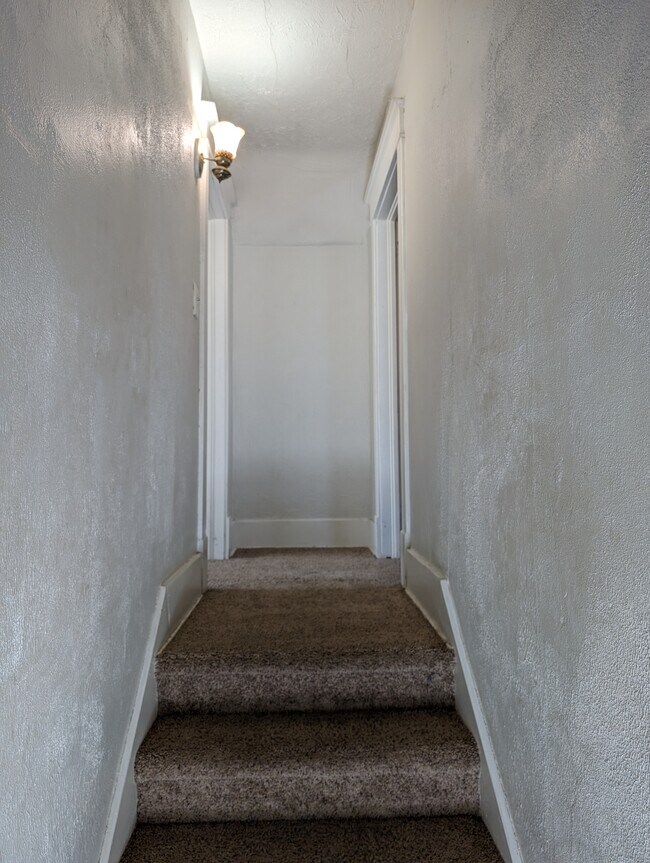 Top of front stairs - 830 Y St