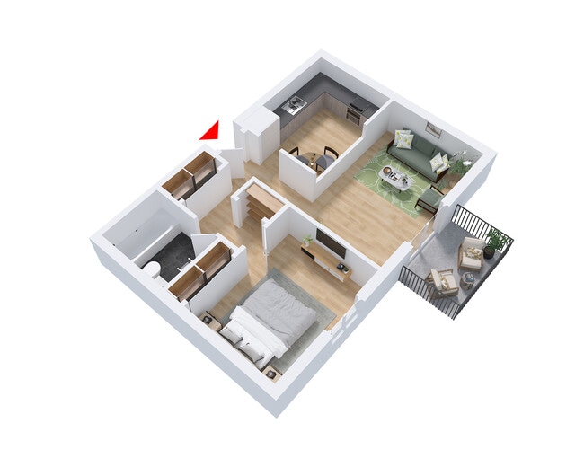 Floorplan - Riverstation Apartments