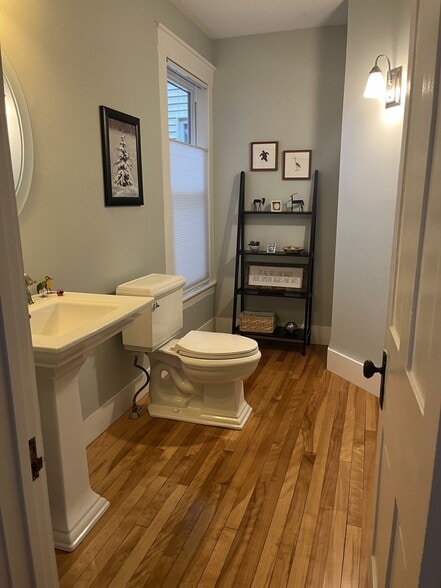 Half Bath on first floor - 44 N Spring St