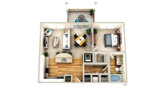 Floorplan - The Gate Apartments