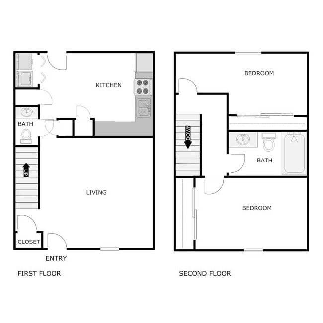 Floorplan - KINGSTON RIDGE APARTMENTS