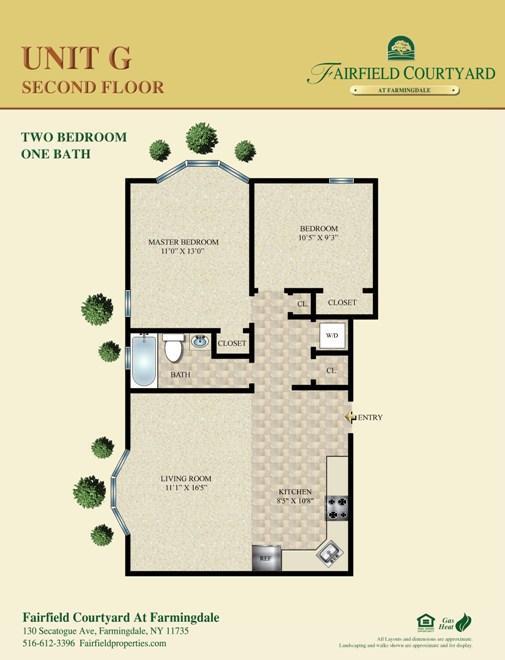 Floorplan - Fairfield Courtyard At Farmingdale